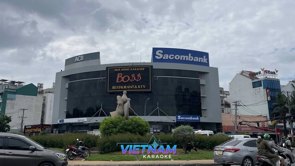 보스 가라오케 건물 외관